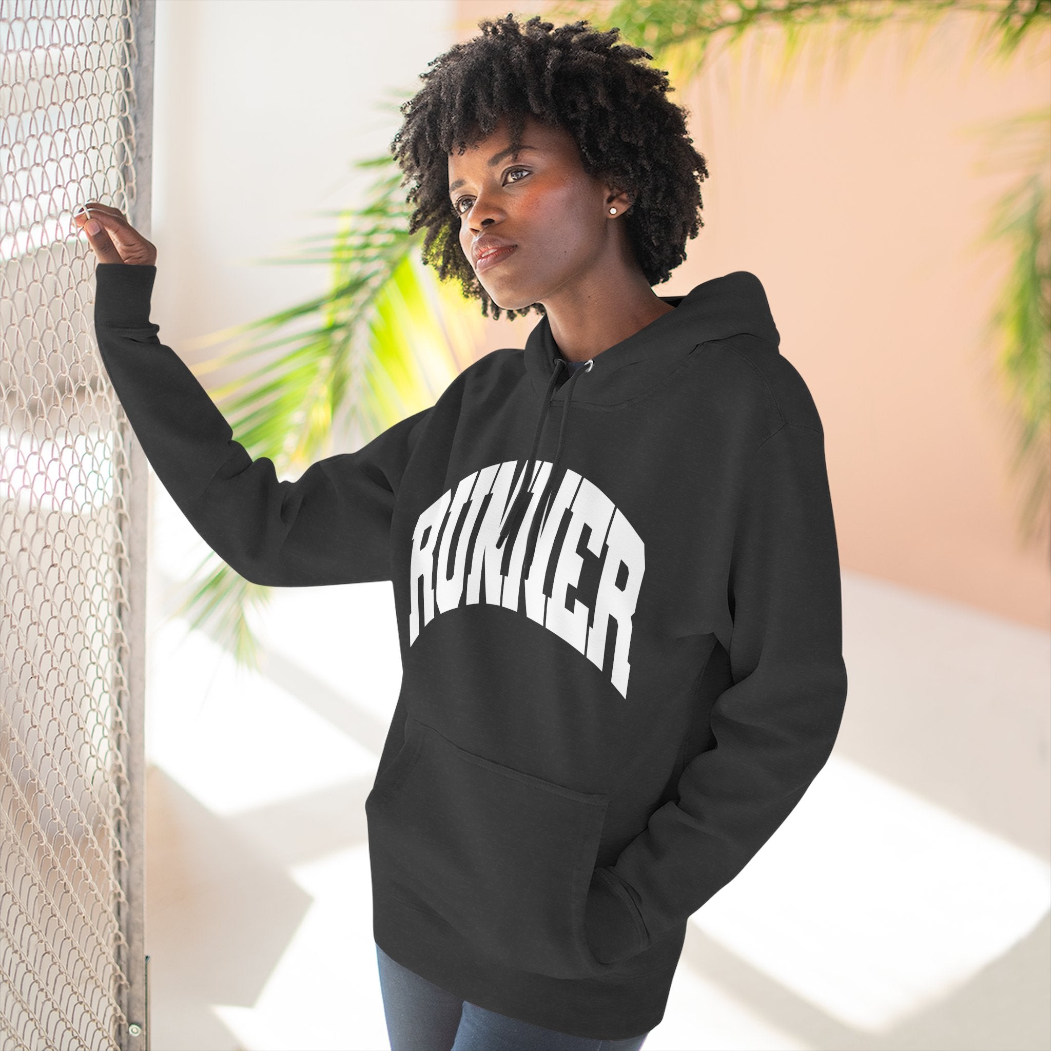 Runner Hoodie | Athletic Fleece Pullover