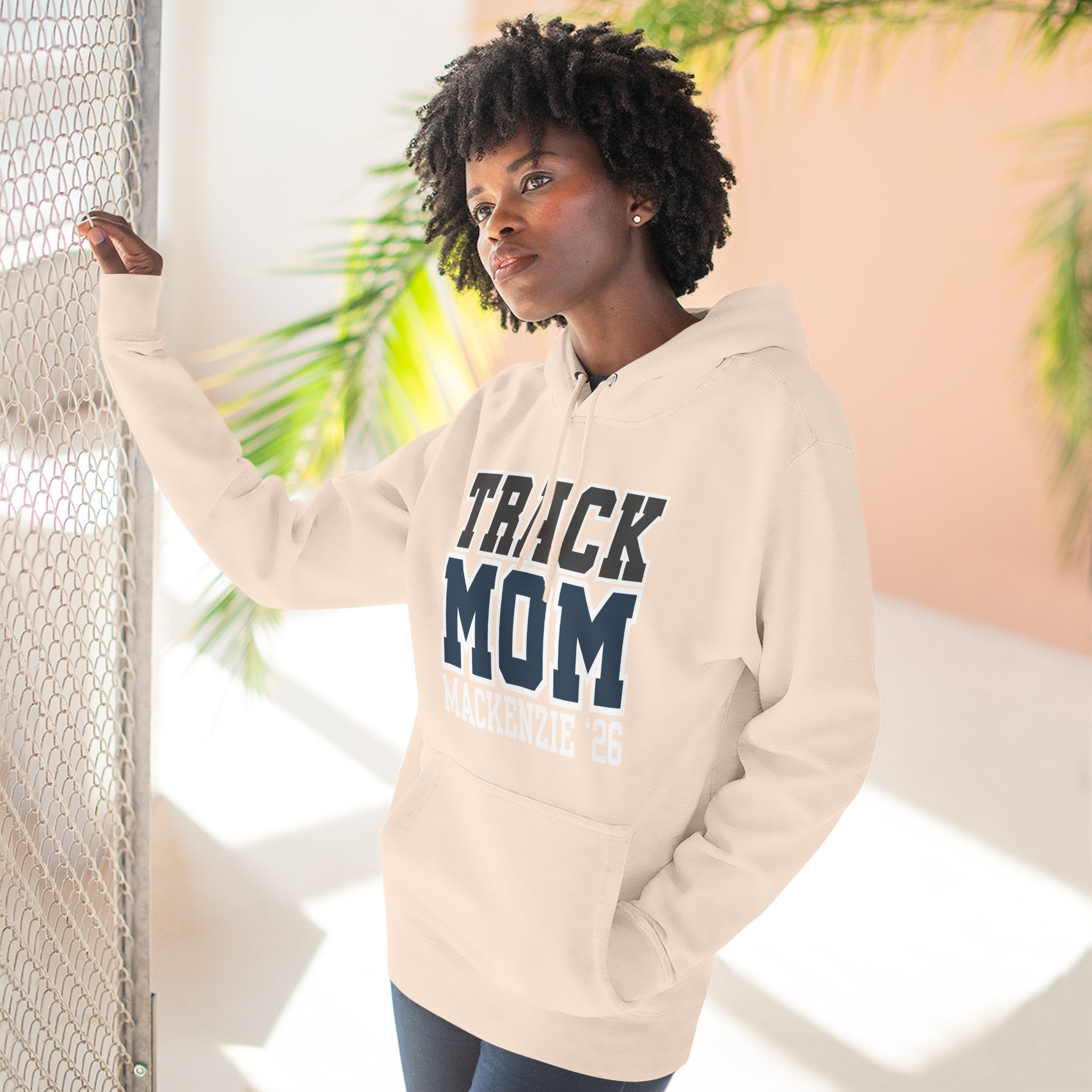 Track Mom | Personalized Athletic Fleece