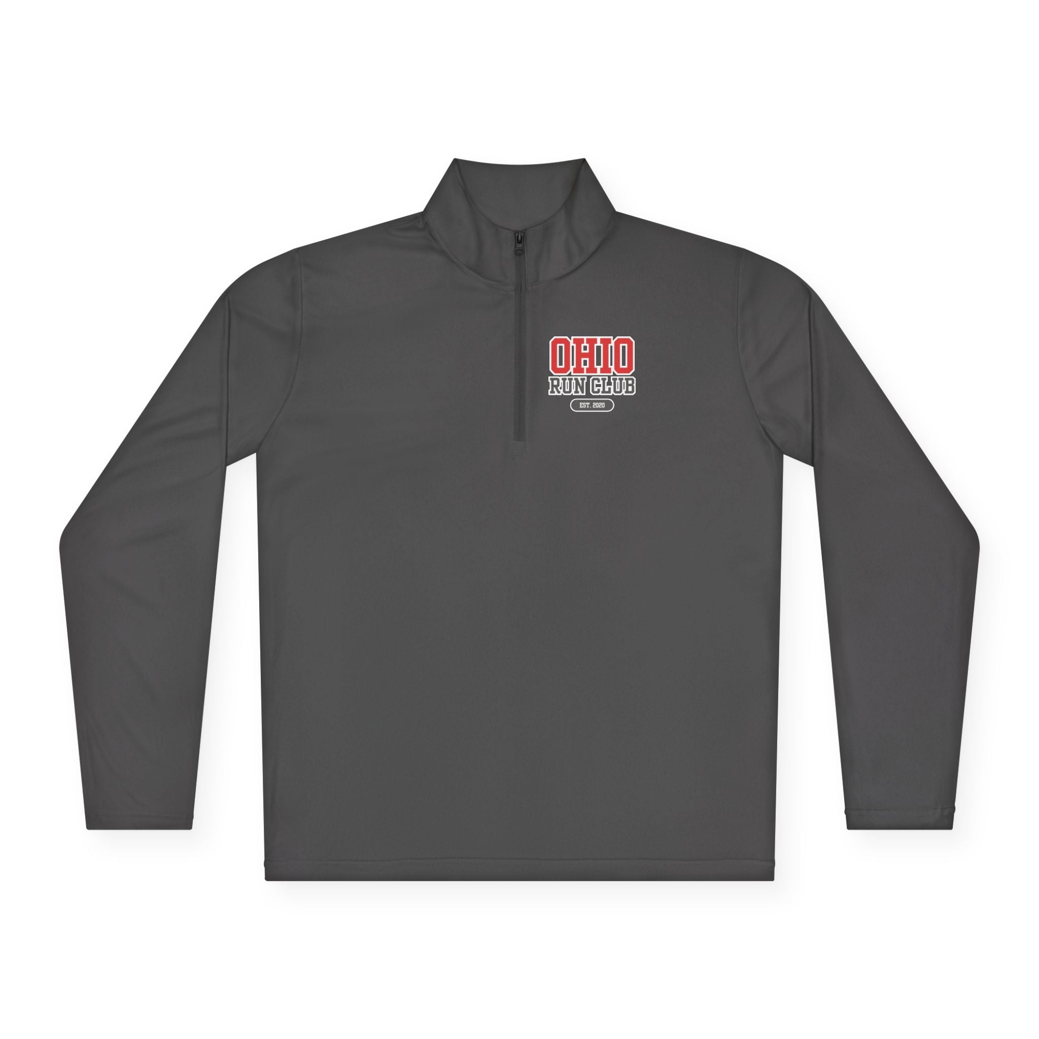 Ohio Run Club Quarter-Zip Pullover — Athletic Running Top