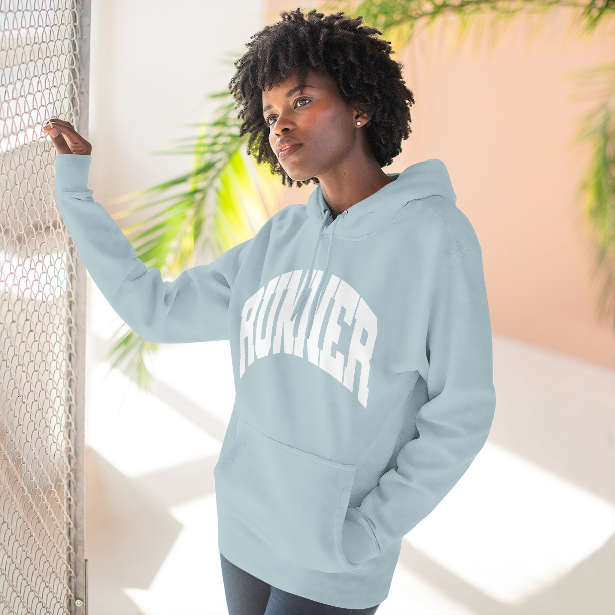 Runner Hoodie | Athletic Fleece Pullover