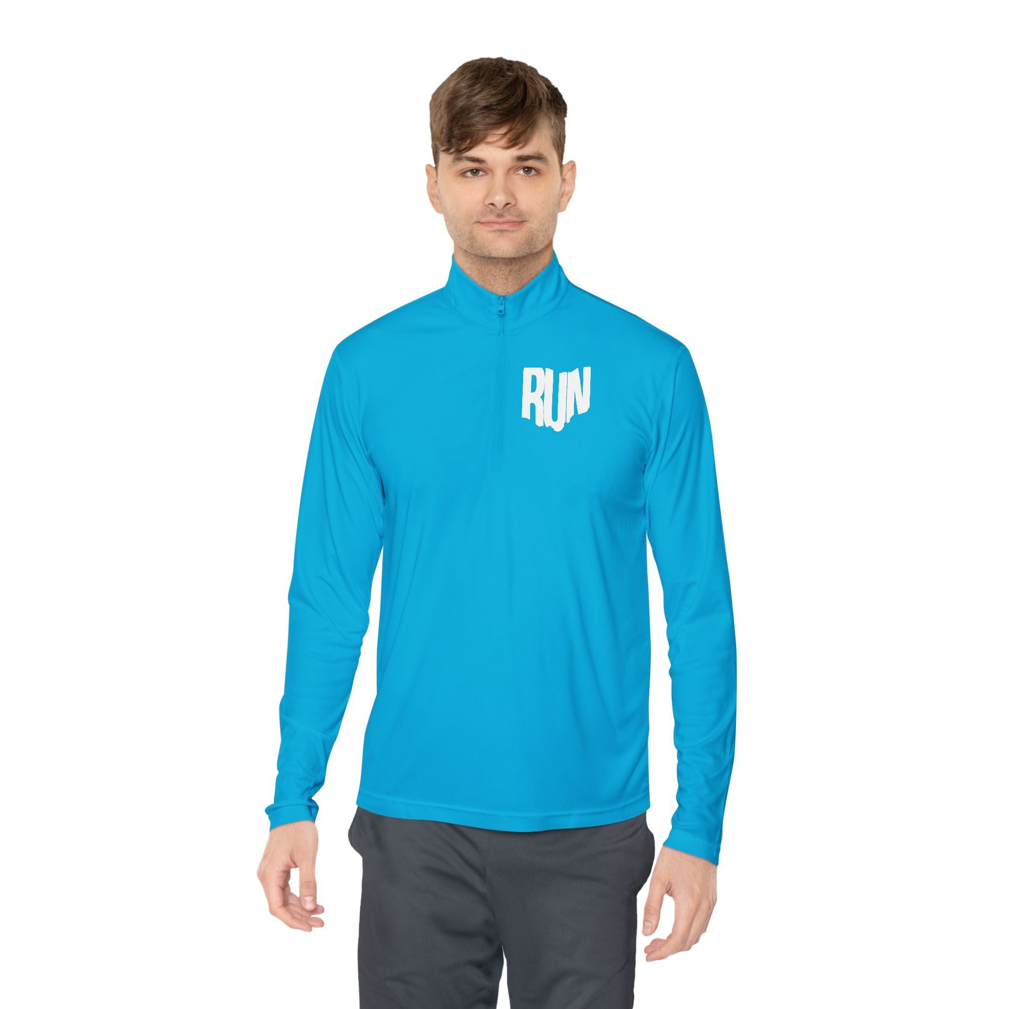 Ohio 'Run' Quarter-Zip Pullover