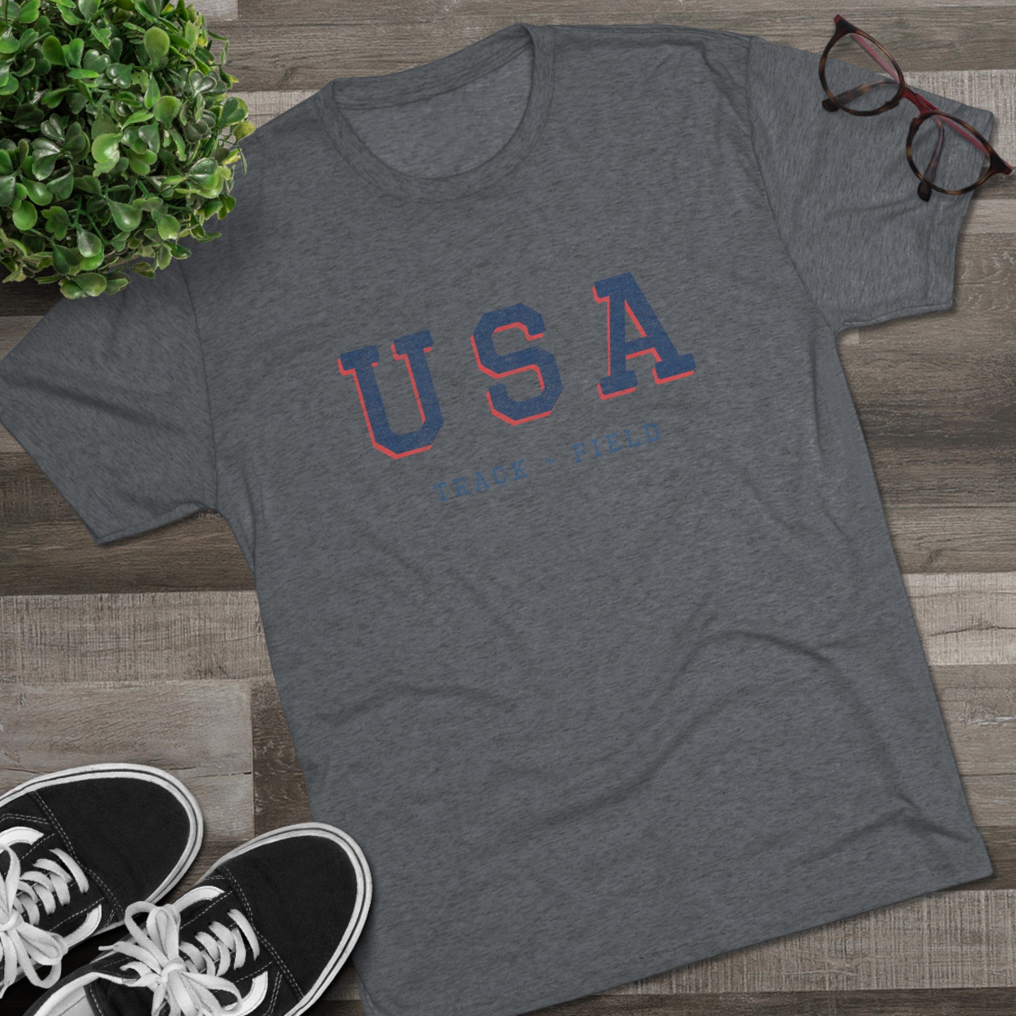 USA Track and Field Tee