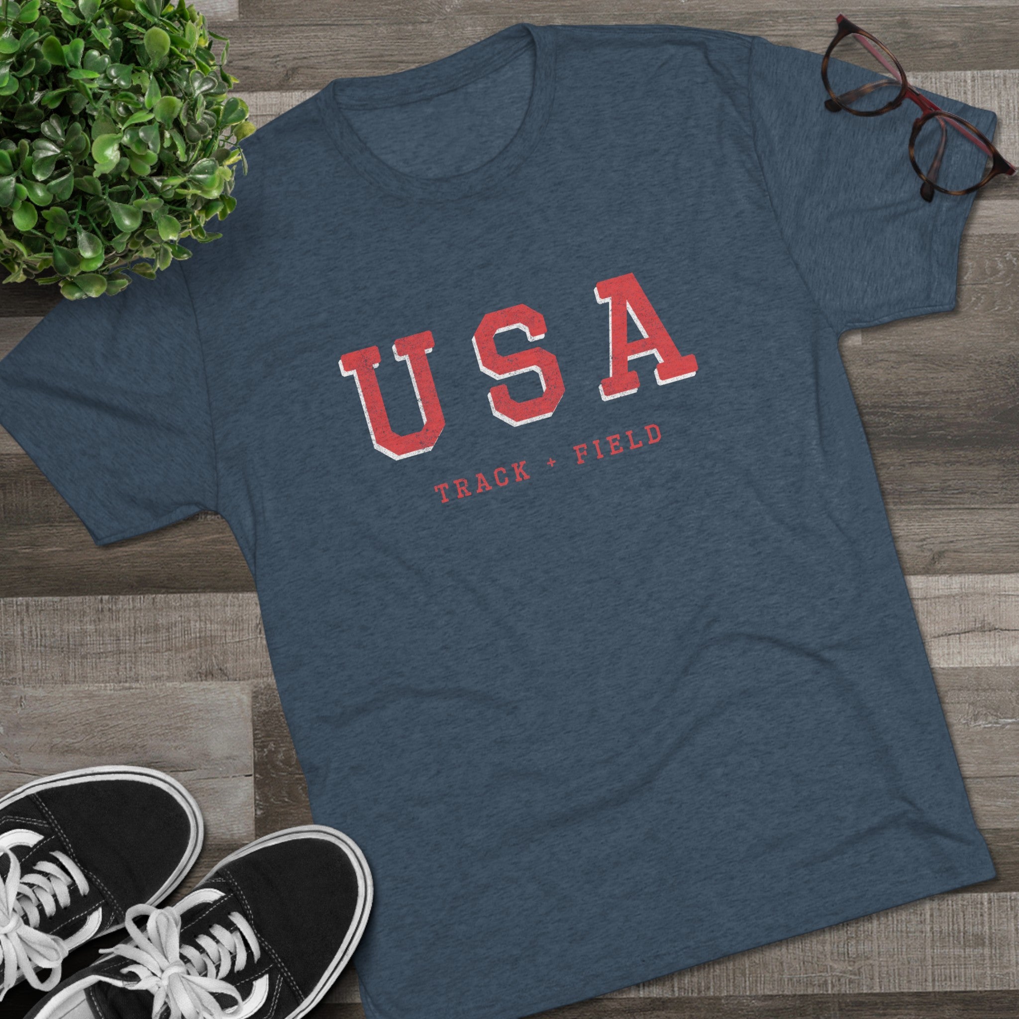 USA Track and Field Tee