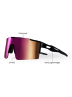 Cherry Pink X365 Athletic Sunglasses