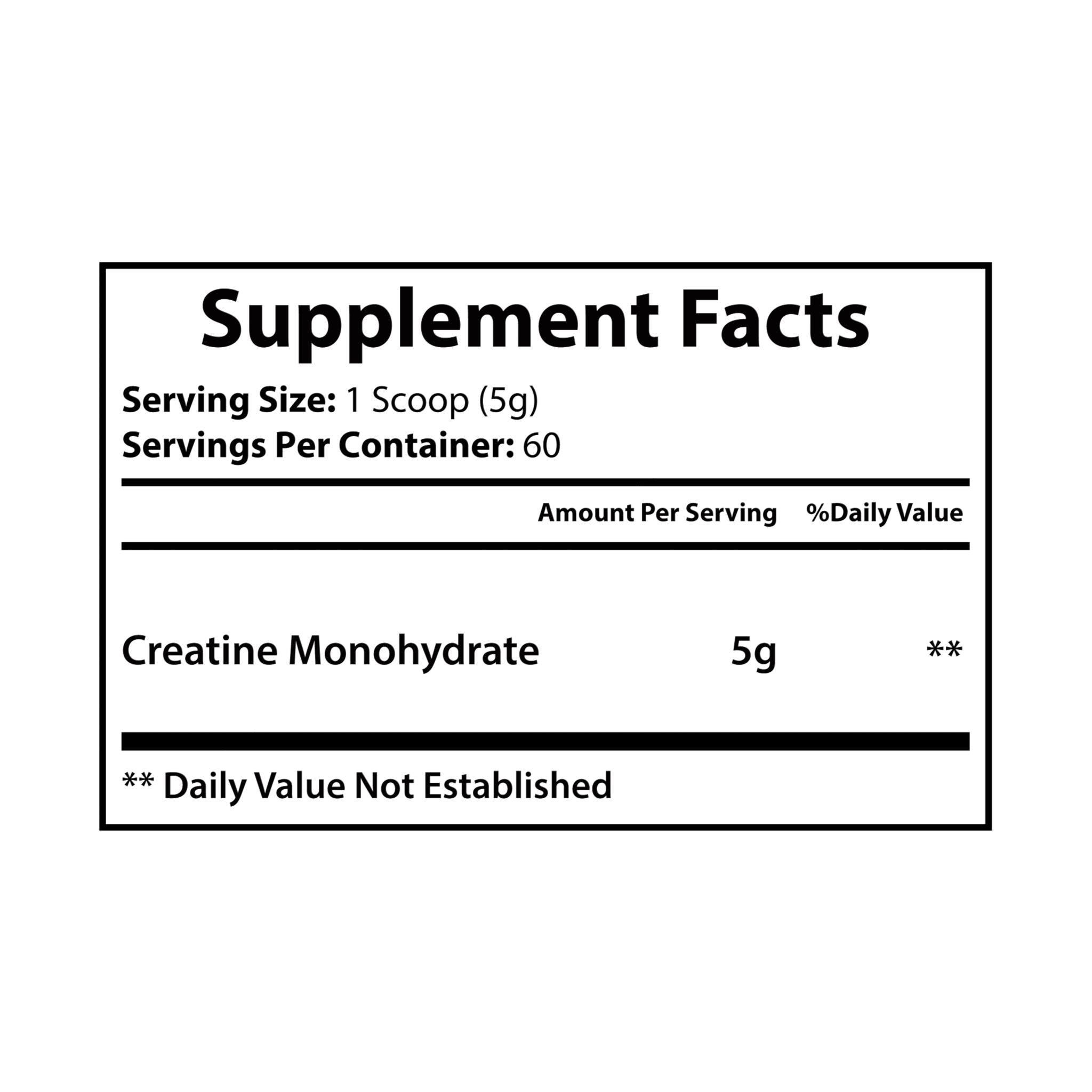 Creatine Monohydrate Supplement
