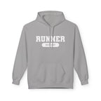 Customizable "Runner" Established Date Hoodie — Vintage Athletic Pullover for Runners