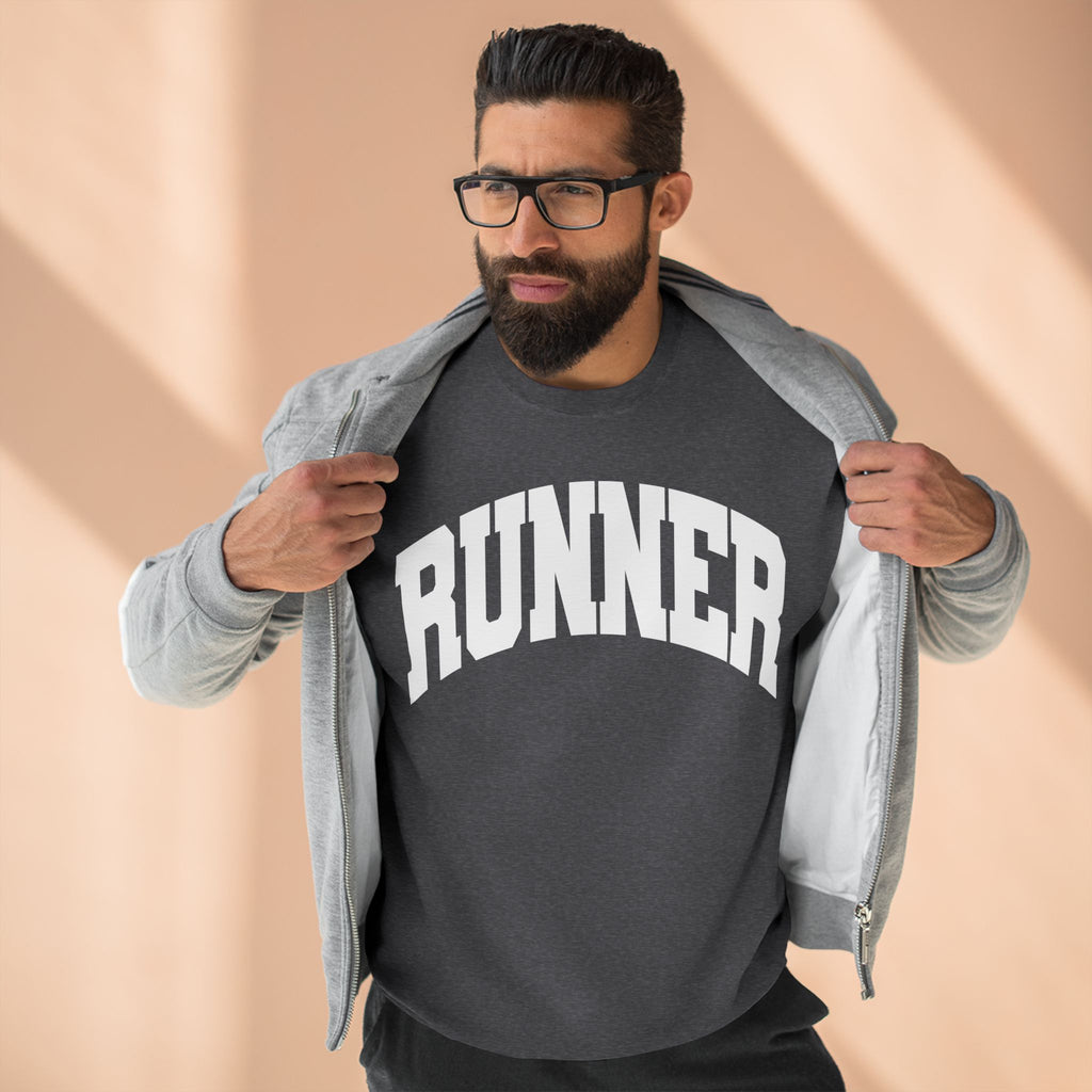 Runner Varsity Sweatshirt