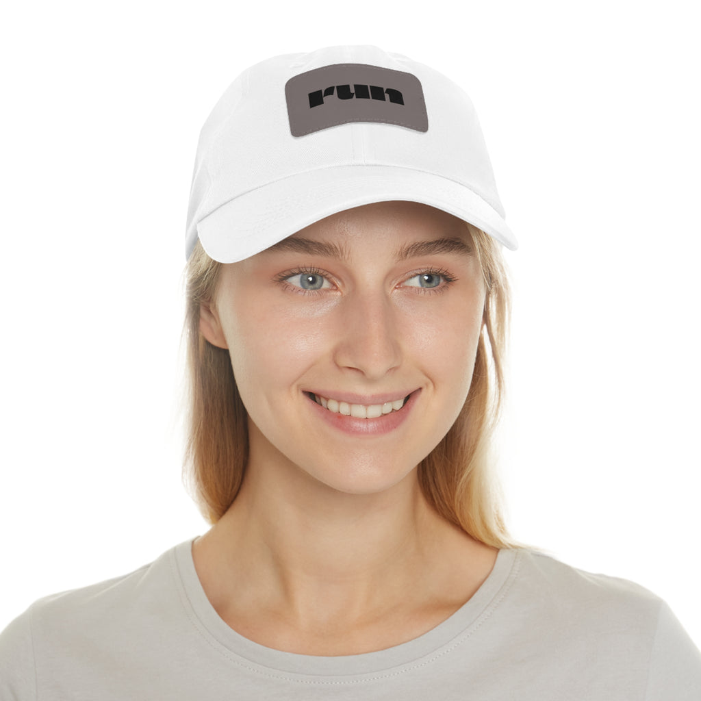 RUN Minimalist Dad Hat