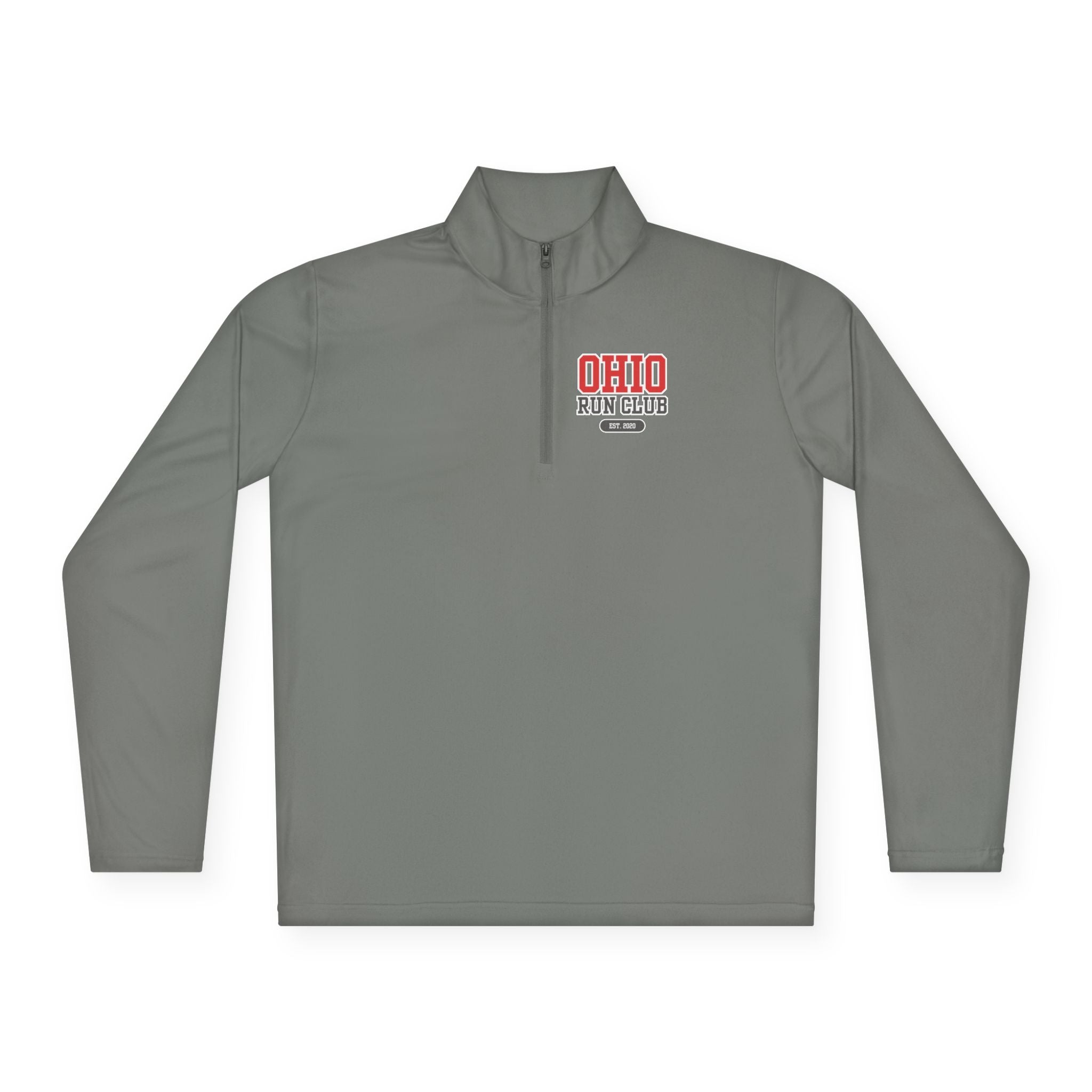 Ohio Run Club Quarter-Zip Pullover — Athletic Running Top