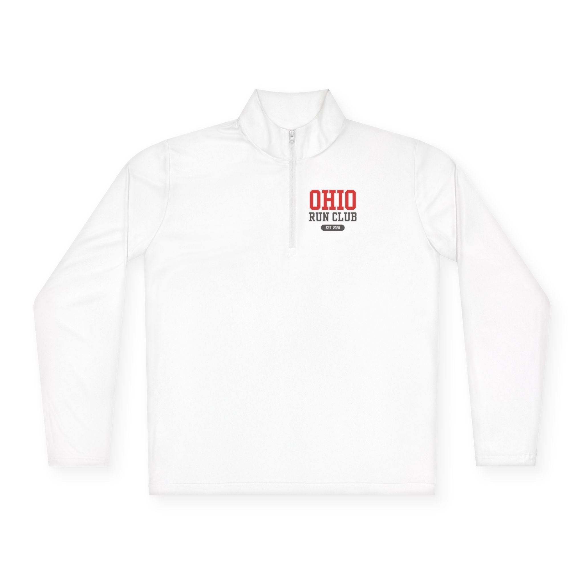 Ohio Run Club Quarter-Zip Pullover — Athletic Running Top