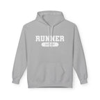 Customizable "Runner" Established Date Hoodie — Vintage Athletic Pullover for Runners