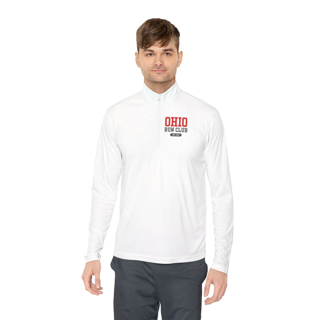 Ohio Run Club Quarter-Zip Pullover — Athletic Running Top