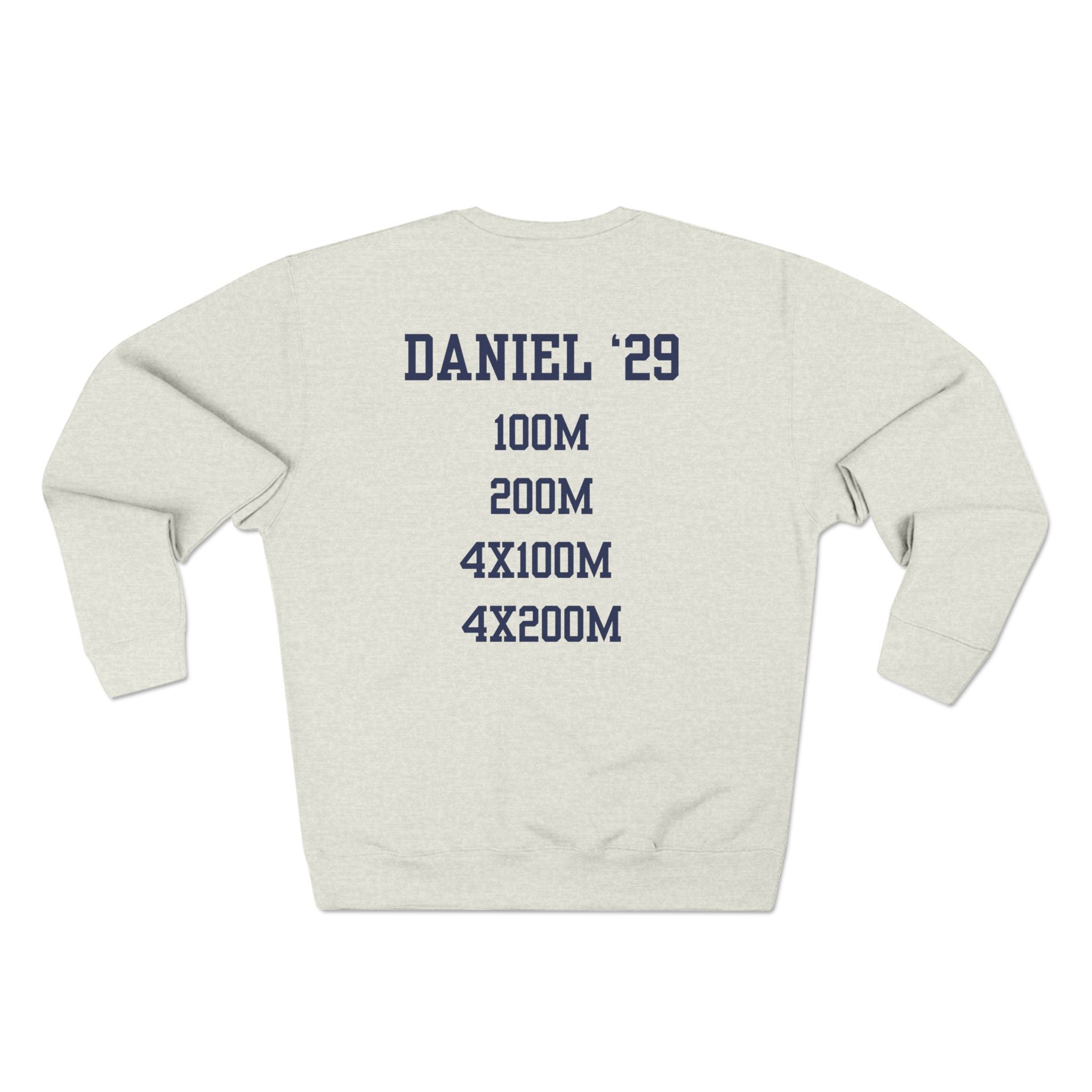 "Track Mom" | Customizable Varsity Sweatshirt