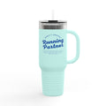 Funny Running Partner Insulated Travel Mug - 40oz