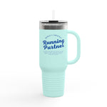 Load image into Gallery viewer, Funny Running Partner Insulated Travel Mug - 40oz

