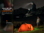 Fenix V2.0 Lightweight Detachable AA Headlamp