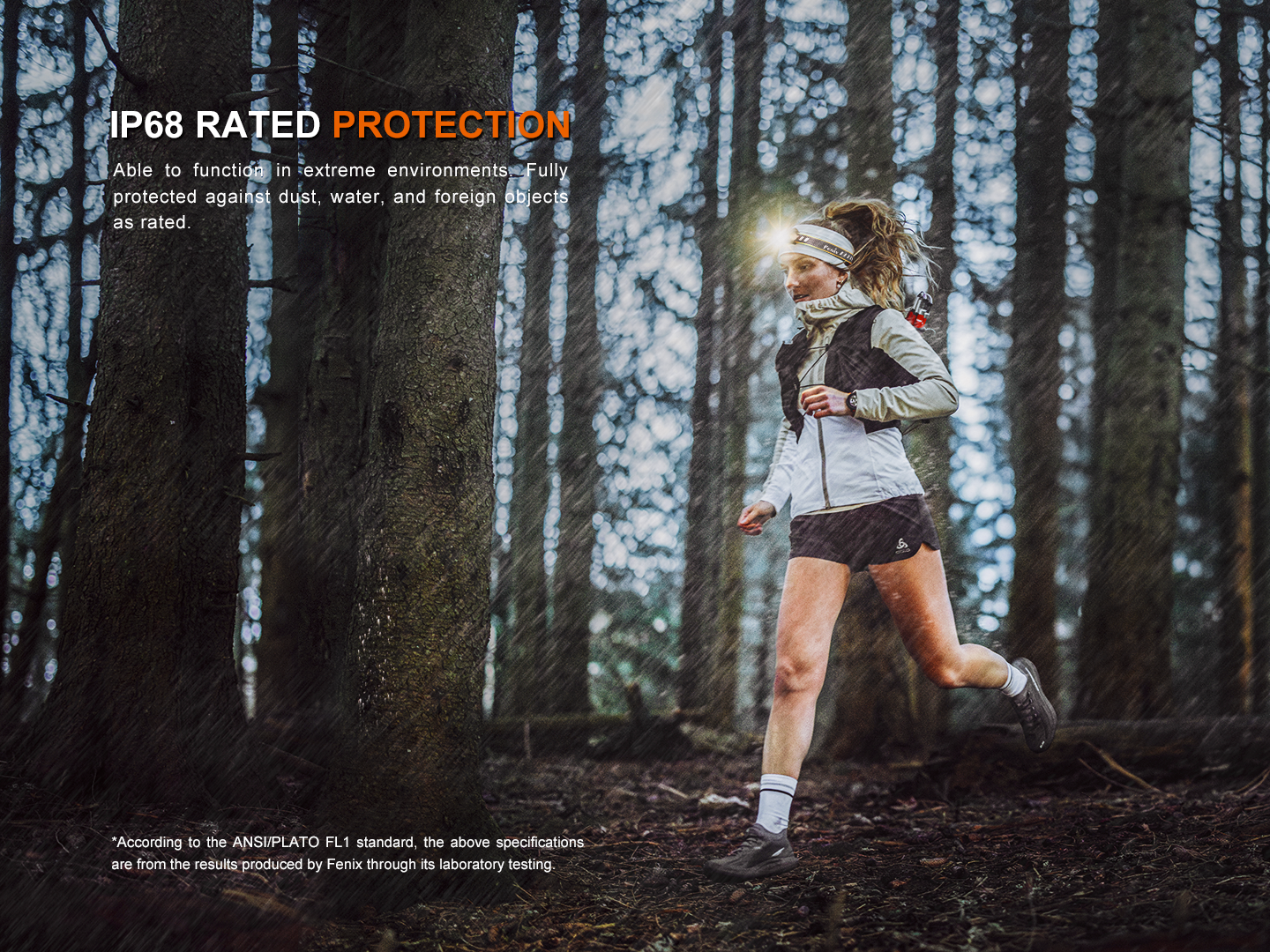 Fenix V2.0 Lightweight Detachable AA Headlamp