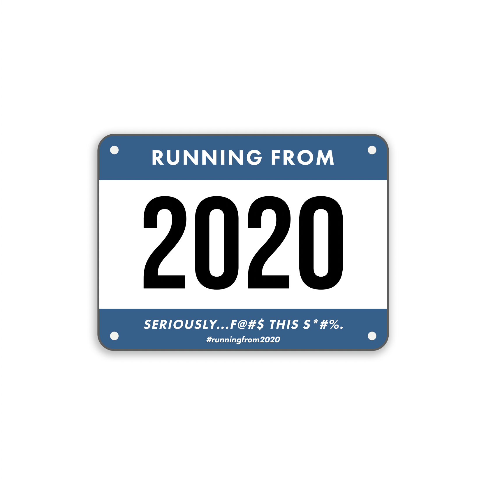 Running From 2020 Bib Tank