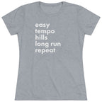 Run Repeat Women's Tee