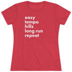 Run Repeat Women's Tee