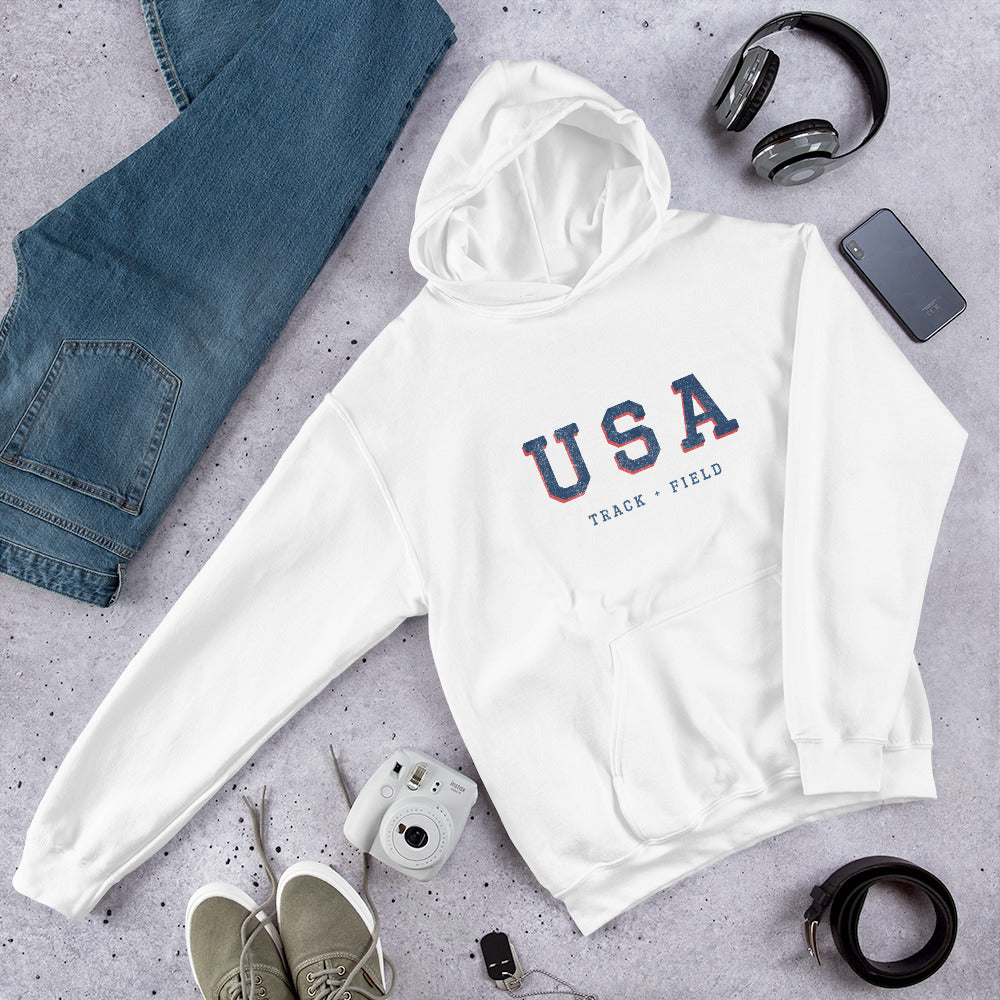 Usa track and store field sweatshirt